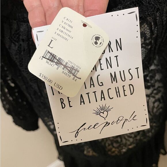 NWT People, Carina Meadow Lace Dress Size L Retail $350.
New with tag - Picture 10 of 11